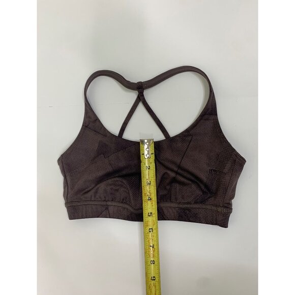 Reebok Purple Scoop Neck Racer Back Sports Bra Size Small - Picture 7 of 10